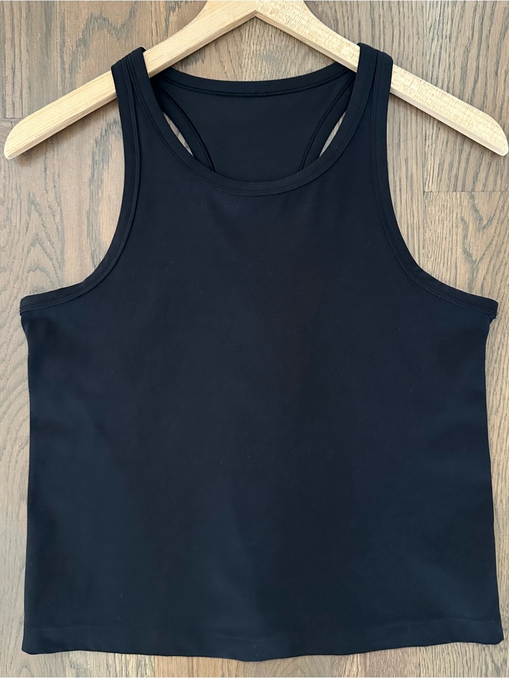 Lululemon Align Waist-Length Racerback Tank Top in Black Size 6 - Picture 2 of 9
